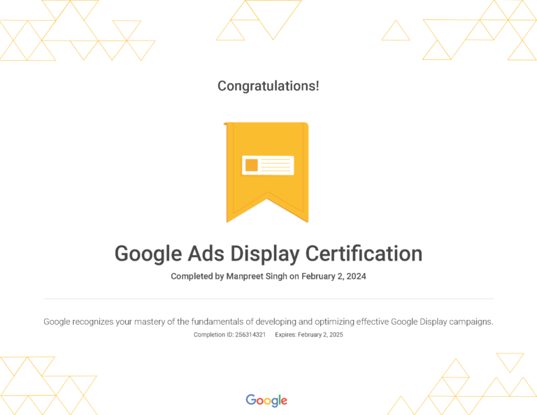 Google Ads Display Certification _ Google[1]